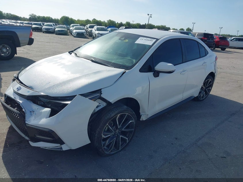 2022 Toyota Corolla VIN 5YFS4MCE3NP133523 IAAI salvage auction — UNDERCARRIAGE, Wait Title, sold $3,550 on 2026-07-15 (photo 2)