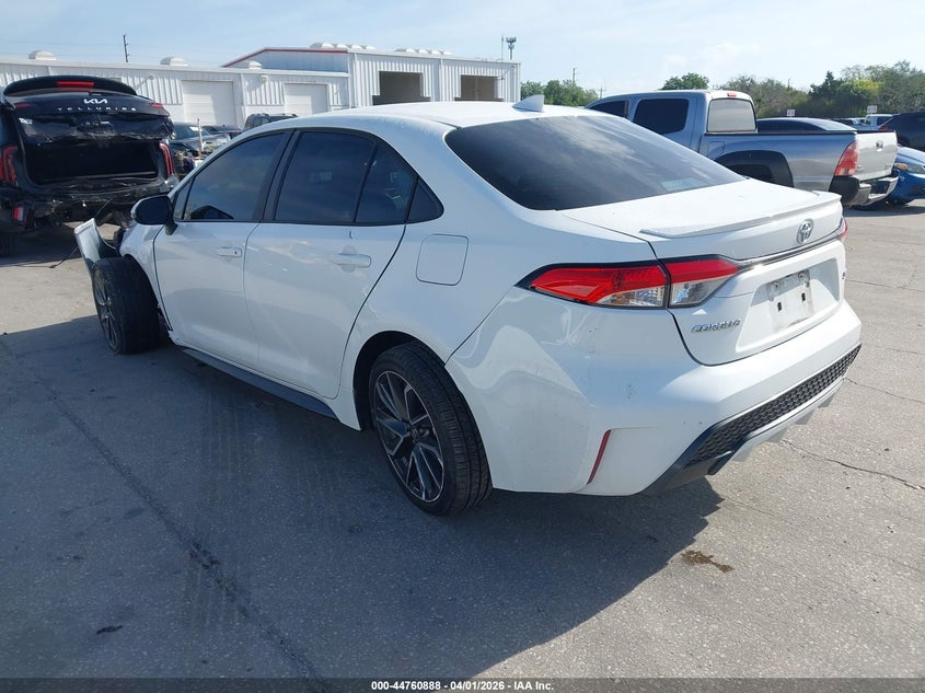 2022 Toyota Corolla VIN 5YFS4MCE3NP133523 IAAI salvage auction — UNDERCARRIAGE, Wait Title, sold $3,550 on 2026-07-15 (photo 3)