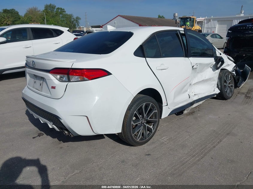 2022 Toyota Corolla VIN 5YFS4MCE3NP133523 IAAI salvage auction — UNDERCARRIAGE, Wait Title, sold $3,550 on 2026-07-15 (photo 4)