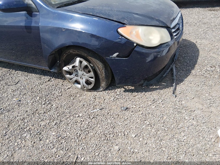 2010 Hyundai Elantra VIN KMHDU4AD7AU029998 IAAI salvage auction — SIDE, Salvage (Louisiana), sold $200 on 2026-07-08 (photo 6)