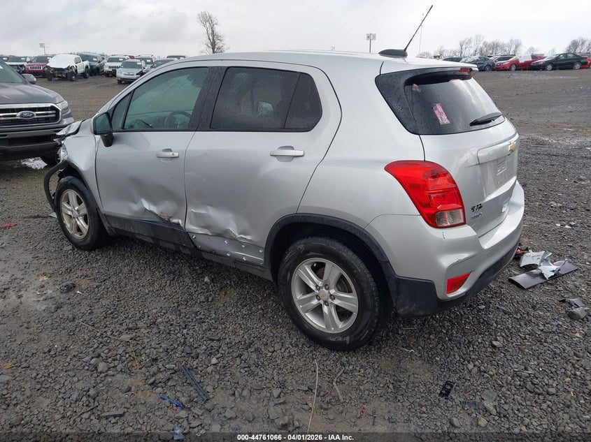 2021 Chevrolet Trax VIN KL7CJKSB5MB301438 IAAI salvage auction — FRONT END, Salvage (West Virginia), sold $1,625 on 2026-07-08 (photo 3)