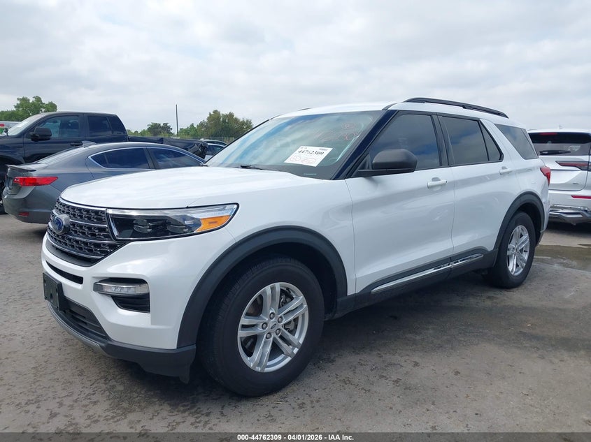 2023 Ford Explorer VIN 1FMSK7DH6PGA58574 IAAI salvage auction — SIDE, Original (Texas), sold $8,300 on 2026-08-01 (photo 2)