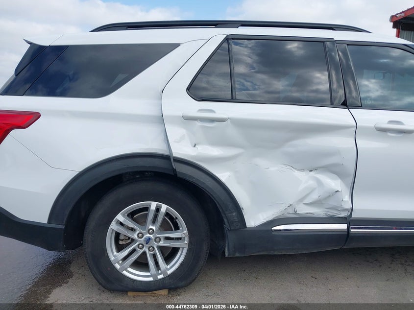 2023 Ford Explorer VIN 1FMSK7DH6PGA58574 IAAI salvage auction — SIDE, Original (Texas), sold $8,300 on 2026-08-01 (photo 6)