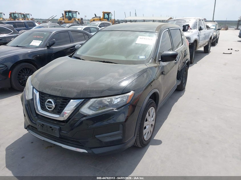 2017 Nissan Rogue VIN JN8AT2MV4HW261481 IAAI salvage auction — LEFT SIDE, Salvage (Texas), sold $2,150 on 2026-07-07 (photo 2)