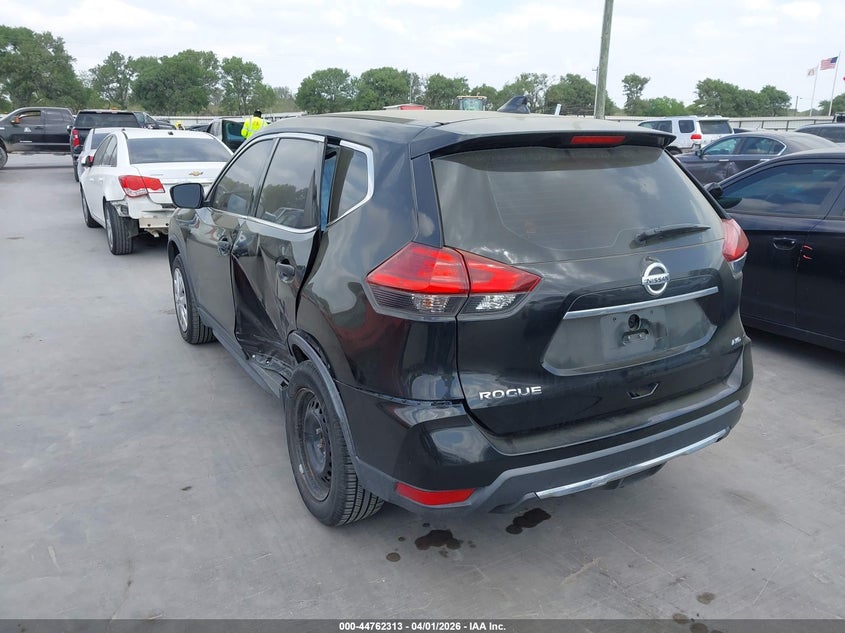 2017 Nissan Rogue VIN JN8AT2MV4HW261481 IAAI salvage auction — LEFT SIDE, Salvage (Texas), sold $2,150 on 2026-07-07 (photo 3)