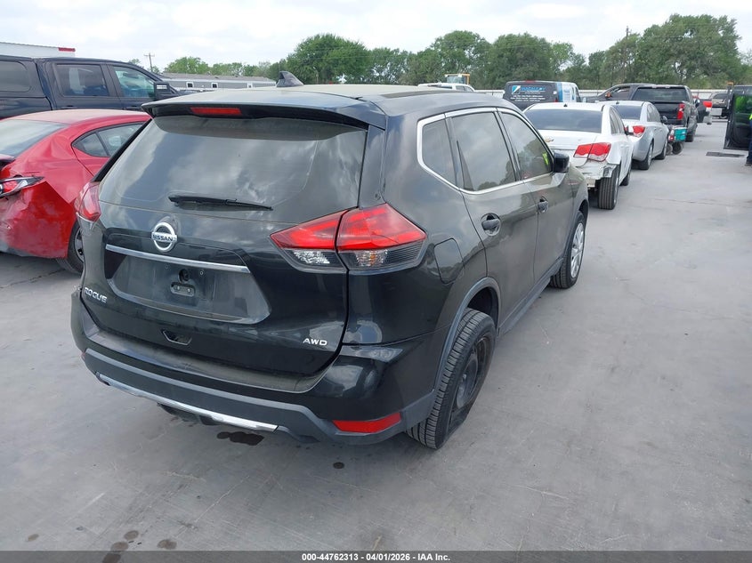 2017 Nissan Rogue VIN JN8AT2MV4HW261481 IAAI salvage auction — LEFT SIDE, Salvage (Texas), sold $2,150 on 2026-07-07 (photo 4)