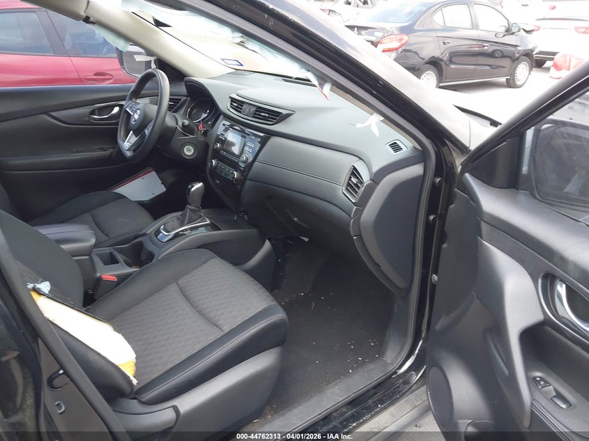 2017 Nissan Rogue VIN JN8AT2MV4HW261481 IAAI salvage auction — LEFT SIDE, Salvage (Texas), sold $2,150 on 2026-07-07 (photo 5)
