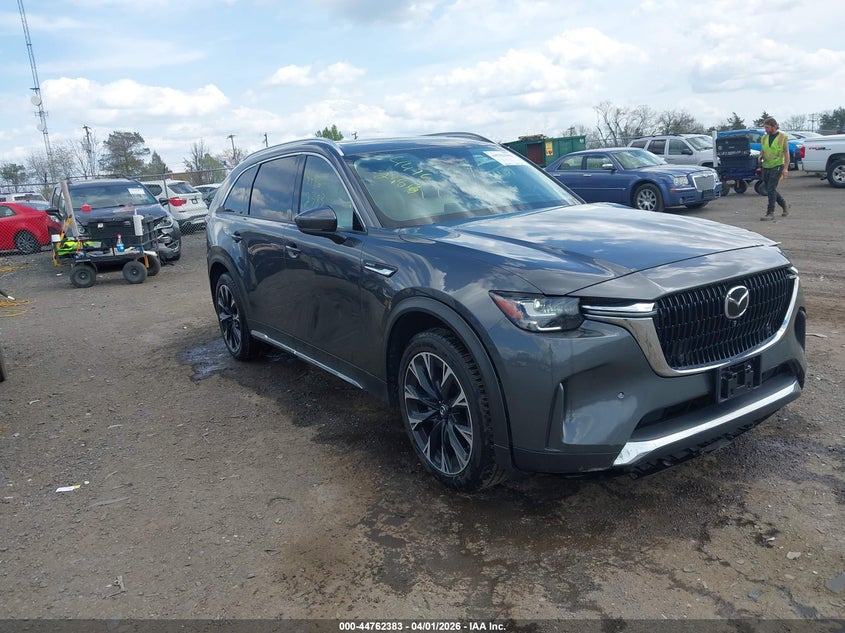 2024 Mazda Cx-90 VIN JM3KKEHA5R1120100 IAAI salvage auction — LEFT SIDE, Salvage (Virginia), sold $10,300 on 2026-07-21 (photo 1)