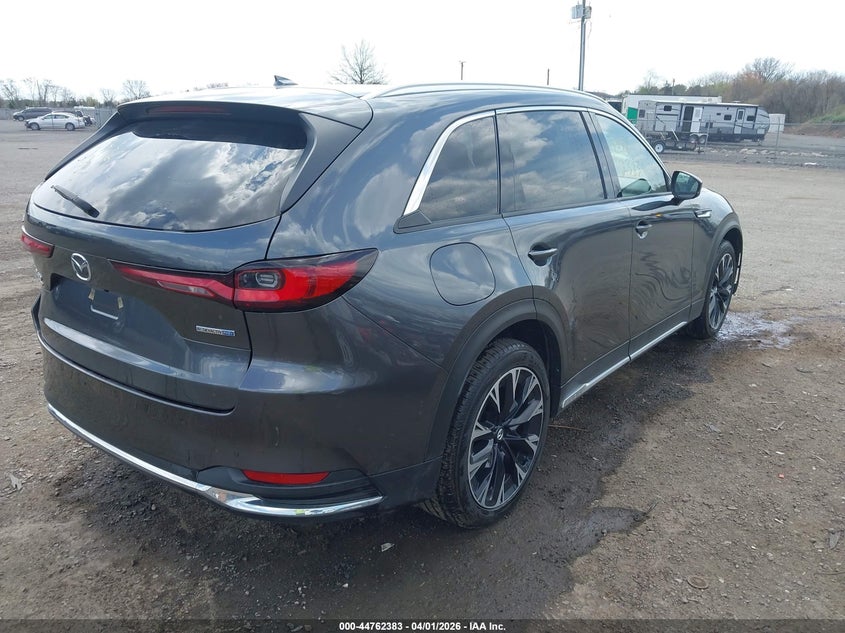 2024 Mazda Cx-90 VIN JM3KKEHA5R1120100 IAAI salvage auction — LEFT SIDE, Salvage (Virginia), sold $10,300 on 2026-07-21 (photo 4)