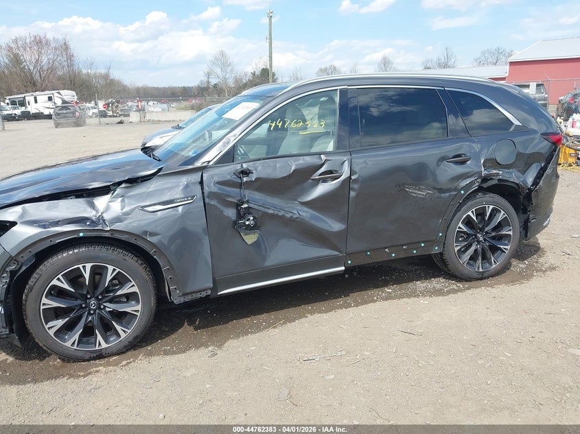 2024 Mazda Cx-90 VIN JM3KKEHA5R1120100 IAAI salvage auction — LEFT SIDE, Salvage (Virginia), sold $10,300 on 2026-07-21 (photo 6)