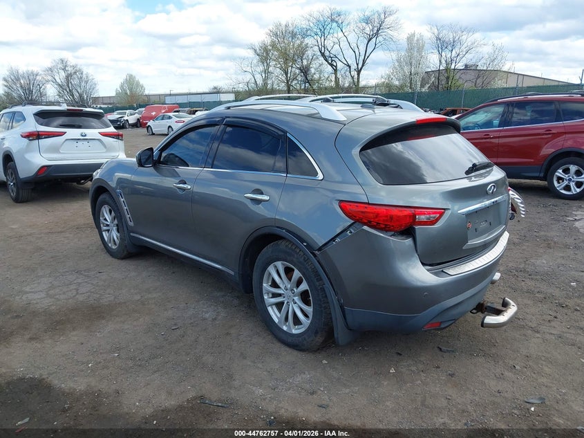 2012 Infiniti Fx VIN JN8AS1MW5CM155874 IAAI salvage auction — REAR END, Salvage (Pennsylvania), sold $1,300 on 2026-07-19 (photo 3)