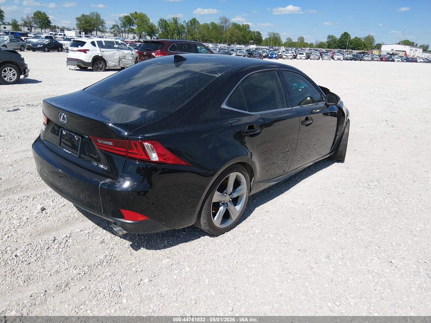 2014 Lexus Is VIN JTHBE1D23E5008551 IAAI salvage auction — FRONT END, Salvage (Missouri), sold $25 on 2026-07-27 (photo 4)