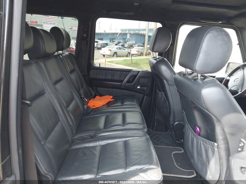2007 Mercedes-benz G-class VIN WDCYR71E47X168540 IAAI salvage auction — LEFT & RIGHT, Clear (New Jersey), sold $21,150 on 2026-07-13 (photo 8)