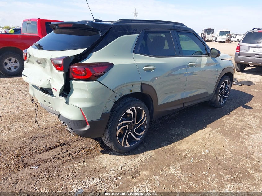 2024 Chevrolet Trailblazer VIN KL79MTSL3RB038714 IAAI salvage auction — REAR END, Original (Texas), sold $6,000 on 2026-07-29 (photo 4)