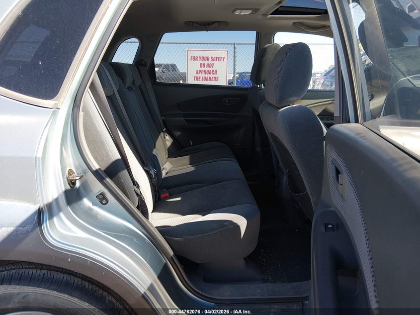 2006 Hyundai Tucson VIN KM8JN12D96U359663 IAAI salvage auction — RIGHT FRONT, Salvage (Texas), sold $500 on 2026-07-29 (photo 8)
