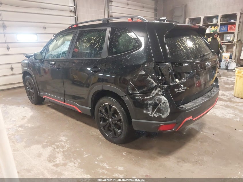 2020 Subaru Forester VIN JF2SKAMC1LH555124 IAAI salvage auction — FRONT & REAR, Wait Title, sold $900 on 2026-07-14 (photo 3)
