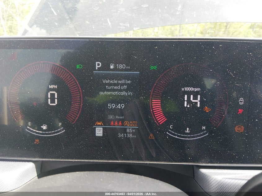 2025 Hyundai Sonata VIN KMHL24JA4SA504405 IAAI salvage auction — FRONT & REAR, Wait Title, sold $7,700 on 2026-07-15 (photo 7)