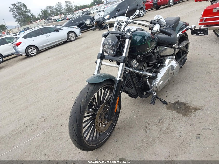 2024 Harley-davidson Breakout VIN 1HD1YEZ22RB013816 IAAI salvage auction — FRONT END, Wait Title, sold $7,750 on 2026-07-08 (photo 2)