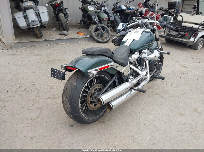2024 Harley-davidson Breakout VIN 1HD1YEZ22RB013816 IAAI salvage auction — FRONT END, Wait Title, sold $7,750 on 2026-07-08 (photo 4)