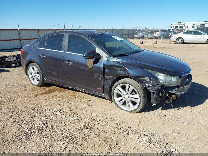 2015 Chevrolet Cruze VIN 1G1PG5SB4F7230834 IAAI salvage auction — LEFT & RIGHT, Salvage (Texas), sold $475 on 2026-07-26 (photo 1)