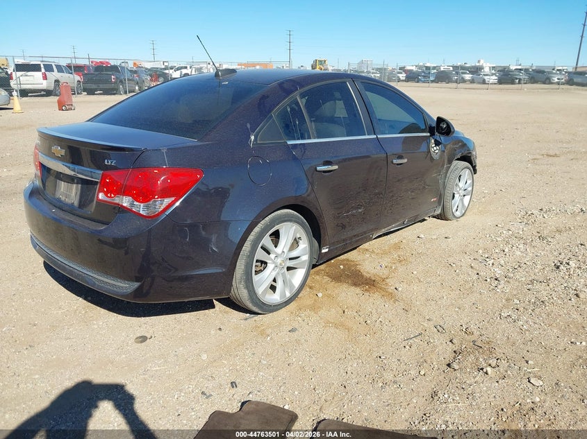2015 Chevrolet Cruze VIN 1G1PG5SB4F7230834 IAAI salvage auction — LEFT & RIGHT, Salvage (Texas), sold $475 on 2026-07-26 (photo 4)