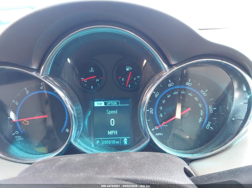 2015 Chevrolet Cruze VIN 1G1PG5SB4F7230834 IAAI salvage auction — LEFT & RIGHT, Salvage (Texas), sold $475 on 2026-07-26 (photo 7)