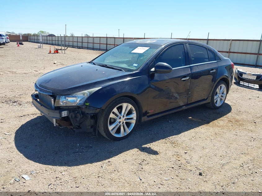 2015 Chevrolet Cruze VIN 1G1PG5SB4F7230834 IAAI salvage auction — LEFT & RIGHT, Salvage (Texas), sold $475 on 2026-07-26 (photo 2)