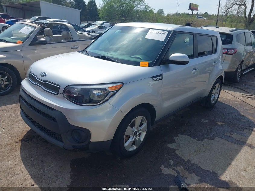 2017 Kia Soul VIN KNDJN2A27H7422383 IAAI salvage auction — HAIL, Clear (Oklahoma), sold $2,800 on 2026-07-29 (photo 2)