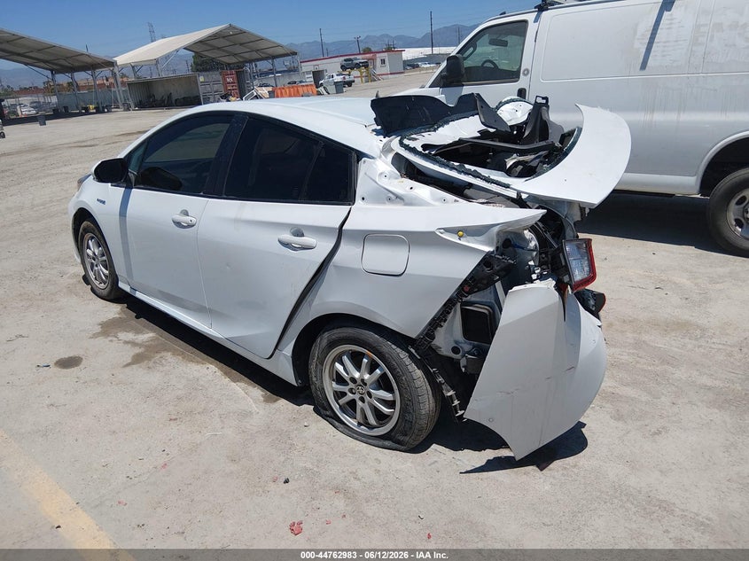 2021 Toyota Prius VIN JTDKAMFU9M3142312 IAAI salvage auction — UNKNOWN, Salvage (California), sold $2,600 on 2026-07-08 (photo 3)