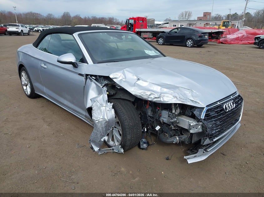 2021 Audi A5 VIN WAUWAGF57MN003938 IAAI salvage auction — FRONT & REAR, Wait Title, sold $4,950 on 2026-07-15 (photo 6)