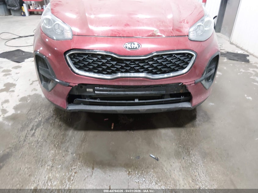 2021 Kia Sportage VIN KNDPM3AC9M7931218 IAAI salvage auction — FRONT & REAR, Wait Title, sold $25 on 2026-07-17 (photo 6)