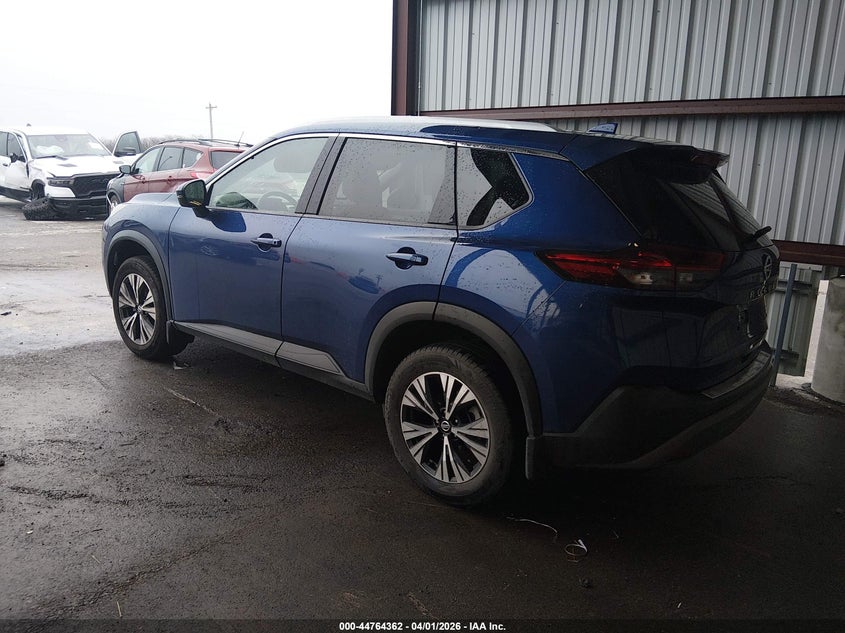 2021 Nissan Rogue VIN JN8AT3BB1MW235882 IAAI salvage auction — HAIL, Salvage (Missouri), sold $6,800 on 2026-07-09 (photo 3)