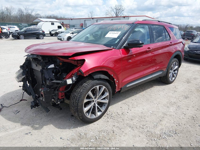 2025 Ford Explorer VIN 1FMWK8HC9SGA40939 IAAI salvage auction — FRONT END, Salvage (Idaho), sold $13,200 on 2026-07-30 (photo 2)