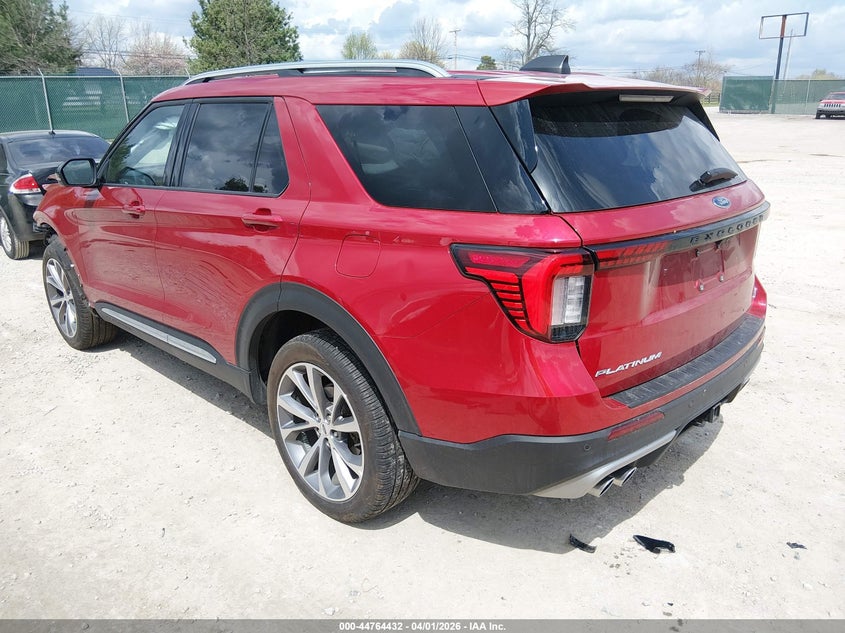 2025 Ford Explorer VIN 1FMWK8HC9SGA40939 IAAI salvage auction — FRONT END, Salvage (Idaho), sold $13,200 on 2026-07-30 (photo 3)
