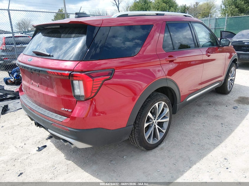 2025 Ford Explorer VIN 1FMWK8HC9SGA40939 IAAI salvage auction — FRONT END, Salvage (Idaho), sold $13,200 on 2026-07-30 (photo 4)