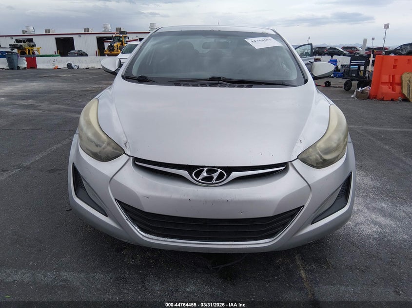 2016 Hyundai Elantra VIN 5NPDH4AE9GH682210 IAAI salvage auction — FRONT END, Wait Title, sold $1,150 on 2026-07-24 (photo 6)