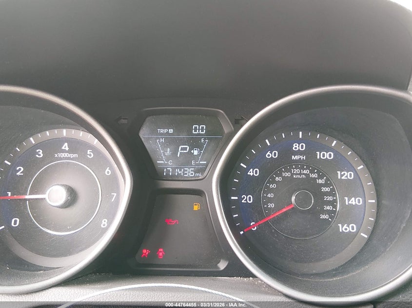 2016 Hyundai Elantra VIN 5NPDH4AE9GH682210 IAAI salvage auction — FRONT END, Wait Title, sold $1,150 on 2026-07-24 (photo 7)
