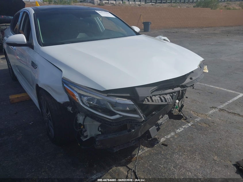 2019 Kia Optima VIN 5XXGU4L12KG337236 IAAI salvage auction — FRONT END, Wait Title, sold $1,225 on 2026-07-15 (photo 6)