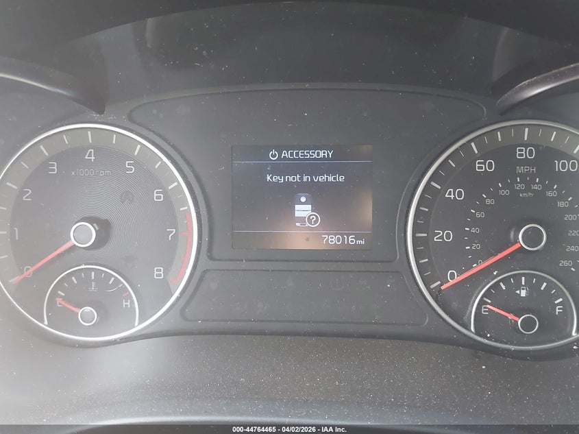 2019 Kia Optima VIN 5XXGU4L12KG337236 IAAI salvage auction — FRONT END, Wait Title, sold $1,225 on 2026-07-15 (photo 7)