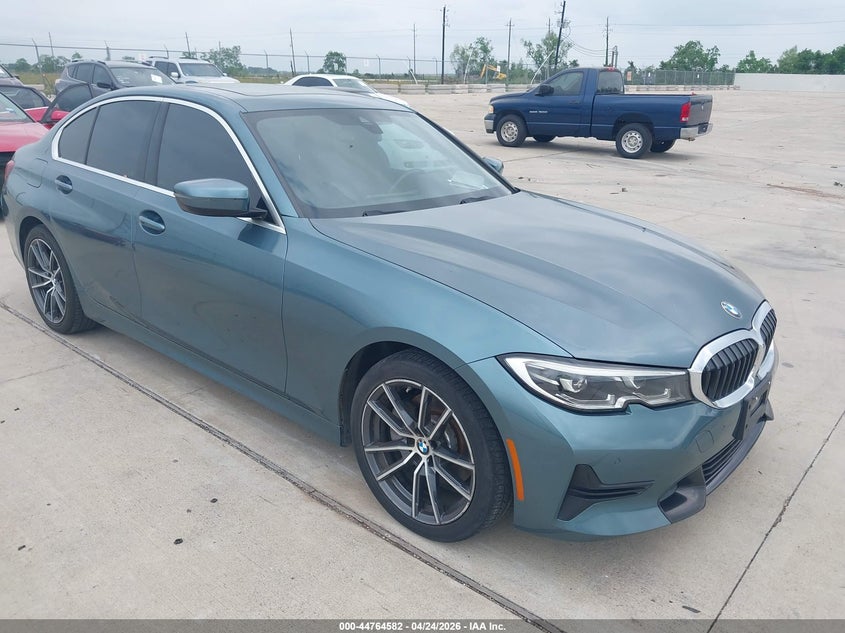 2019 BMW 3er VIN WBA5R1C52KFH08307 IAAI salvage auction — UNKNOWN, Salvage Title, sold $7,100 on 2026-07-10 (photo 1)
