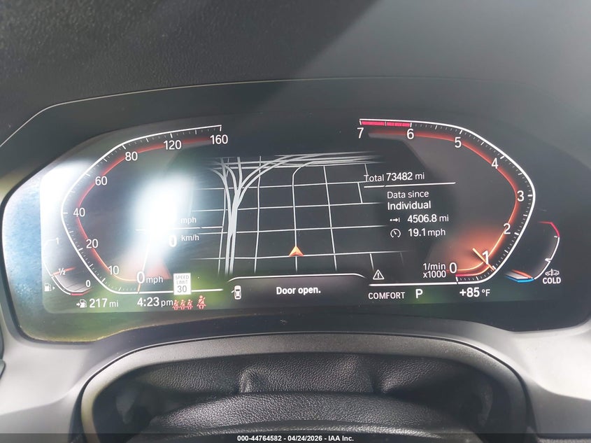 2019 BMW 3er VIN WBA5R1C52KFH08307 IAAI salvage auction — UNKNOWN, Salvage Title, sold $7,100 on 2026-07-10 (photo 7)