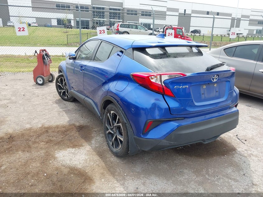 2021 Toyota C-hr VIN JTNKHMBX6M1117919 IAAI salvage auction — FRONT & REAR, Salvage (Texas), sold $3,900 on 2026-07-21 (photo 3)