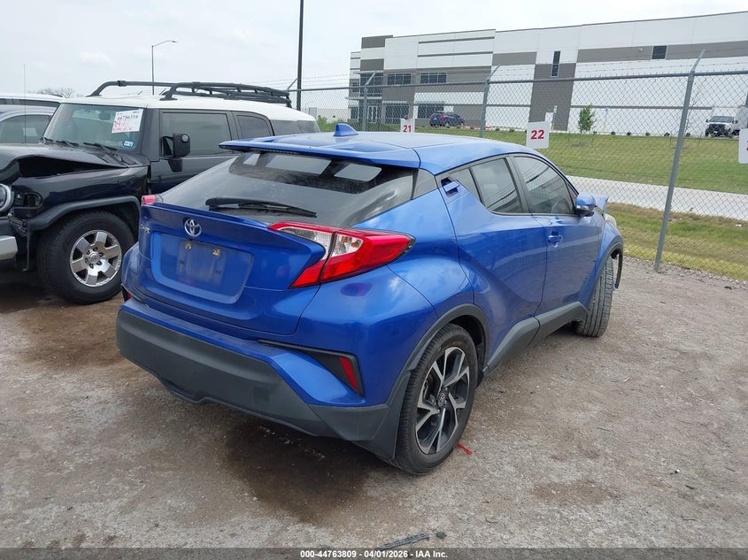 2021 Toyota C-hr VIN JTNKHMBX6M1117919 IAAI salvage auction — FRONT & REAR, Salvage (Texas), sold $3,900 on 2026-07-21 (photo 4)