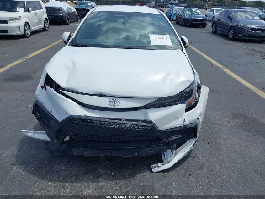 2022 Toyota Corolla VIN 5YFS4MCE8NP115681 IAAI salvage auction — FRONT & REAR, Certificate Of Destruction (Florida), sold $4,050 on 2026-07-24 (photo 6)