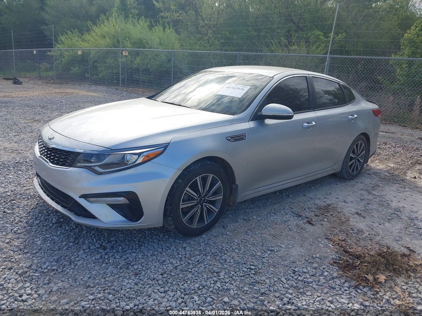 2019 Kia Optima VIN 5XXGT4L39KG360100 IAAI salvage auction — REAR END, Salvage (Alabama), sold $1,750 on 2026-07-13 (photo 2)