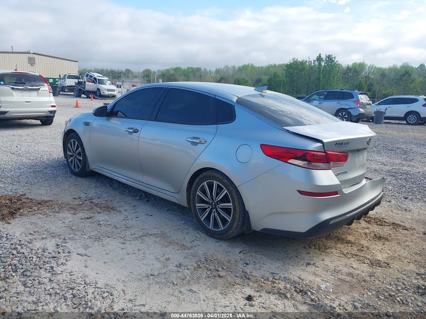 2019 Kia Optima VIN 5XXGT4L39KG360100 IAAI salvage auction — REAR END, Salvage (Alabama), sold $1,750 on 2026-07-13 (photo 3)