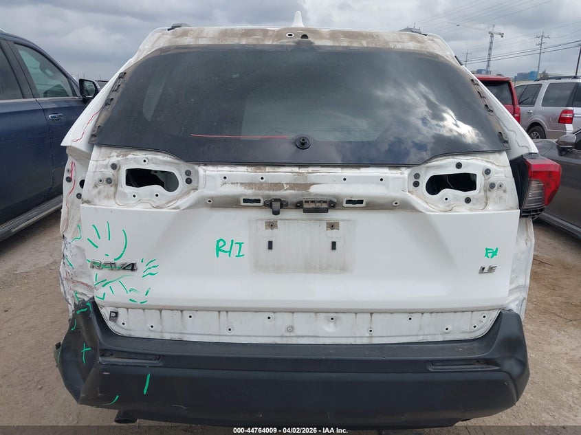 2019 Toyota Rav 4 VIN JTMH1RFV7KD508856 IAAI salvage auction — FRONT & REAR, Salvage (Texas), sold $7,250 on 2026-07-13 (photo 6)