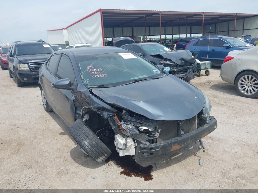 2018 Toyota Corolla VIN 5YFBURHE7JP779325 IAAI salvage auction — FRONT END, Salvage (Texas), sold $2,275 on 2026-07-14 (photo 1)