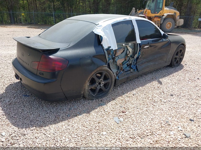 2003 Infiniti G35 VIN JNKCV51E03M302549 IAAI salvage auction — RIGHT SIDE, Salvage (North Carolina), sold $225 on 2026-08-03 (photo 4)