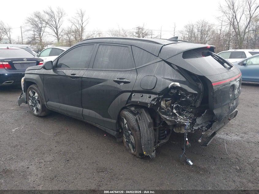 2025 Hyundai Kona VIN KM8HBCAB4SU333503 IAAI salvage auction — FRONT & REAR, Salvage (New Jersey), sold $4,650 on 2026-07-29 (photo 3)